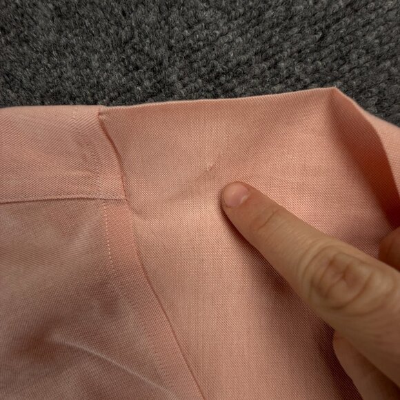 Brooks Brothers Button Up Shirt Cotton Long Sleeve Large Pink Oxford Non Iron - Picture 14 of 16